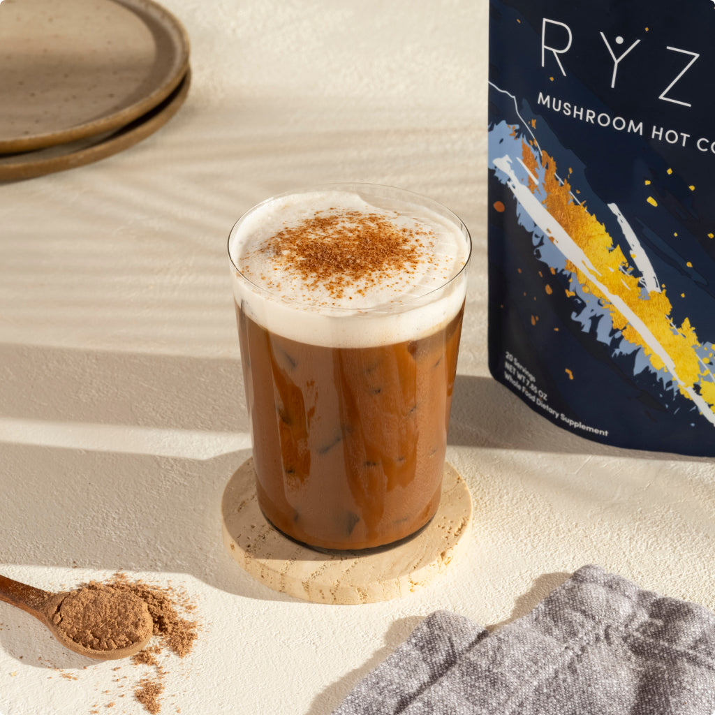 RYZE Nighttime Mushroom Cocoa Starter Bag S9