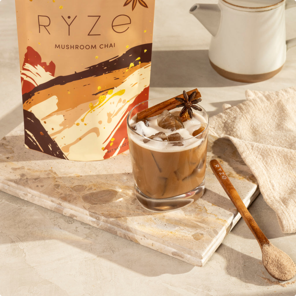 RYZE Mushroom Chai Starter Bag Y1