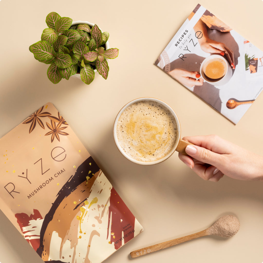 RYZE Mushroom Chai Starter Bag Y1