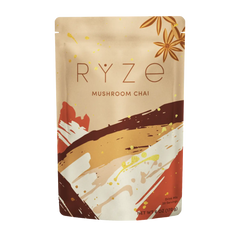RYZE Mushroom Chai — Organic Instant Chai with Reishi & Organic Black Tea, 20 Servings Y7