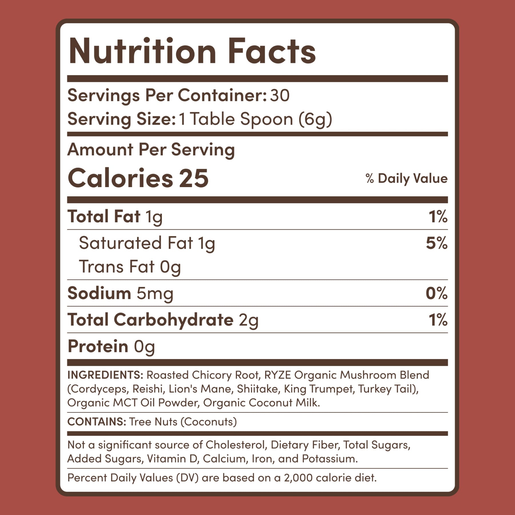 Mushroom Chicory (30 Servings) J6
