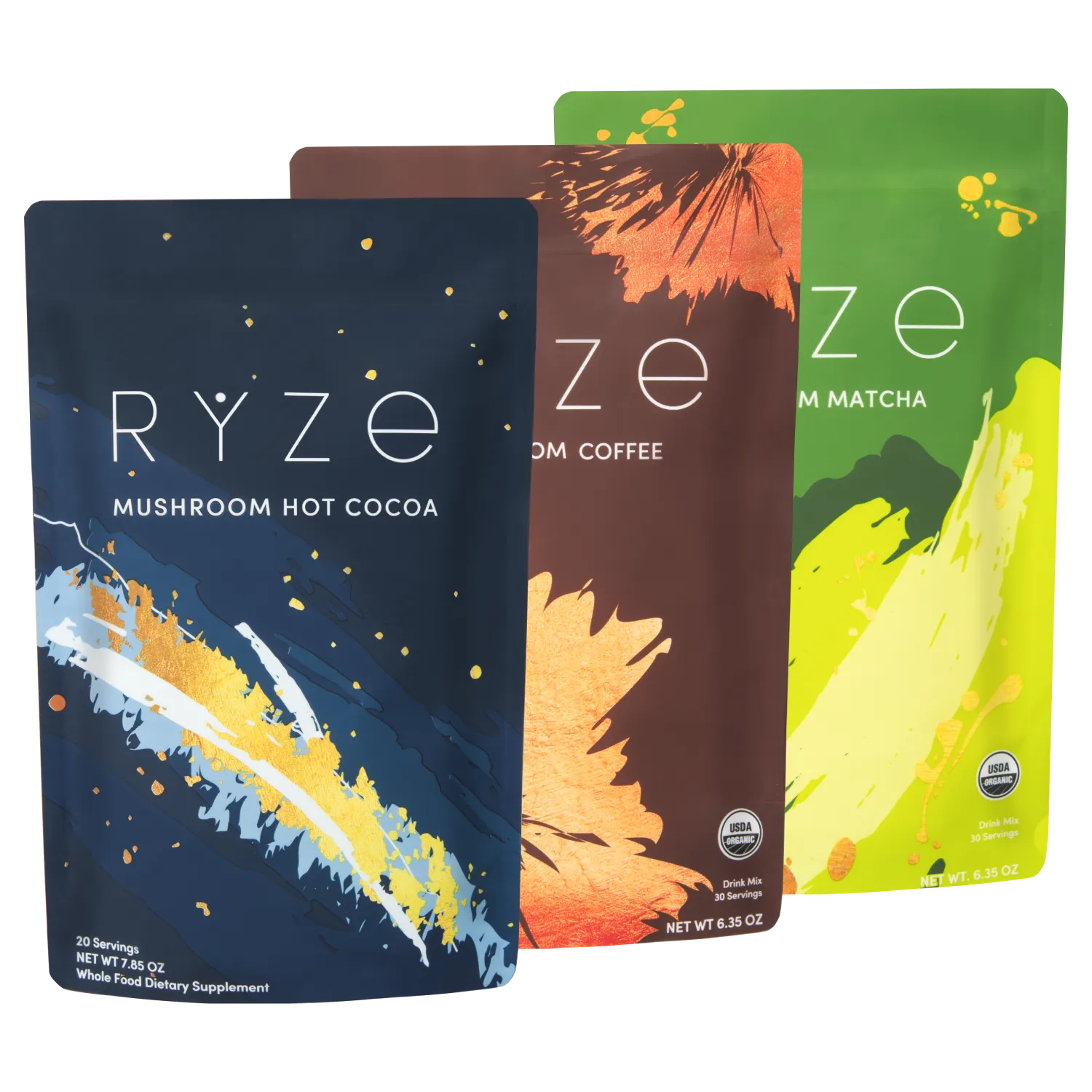 Ultimate Day + Night Bundle: Coffee + Matcha + Cocoa G5