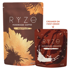 Mushroom Coffee + Mocha Creamer Set B9