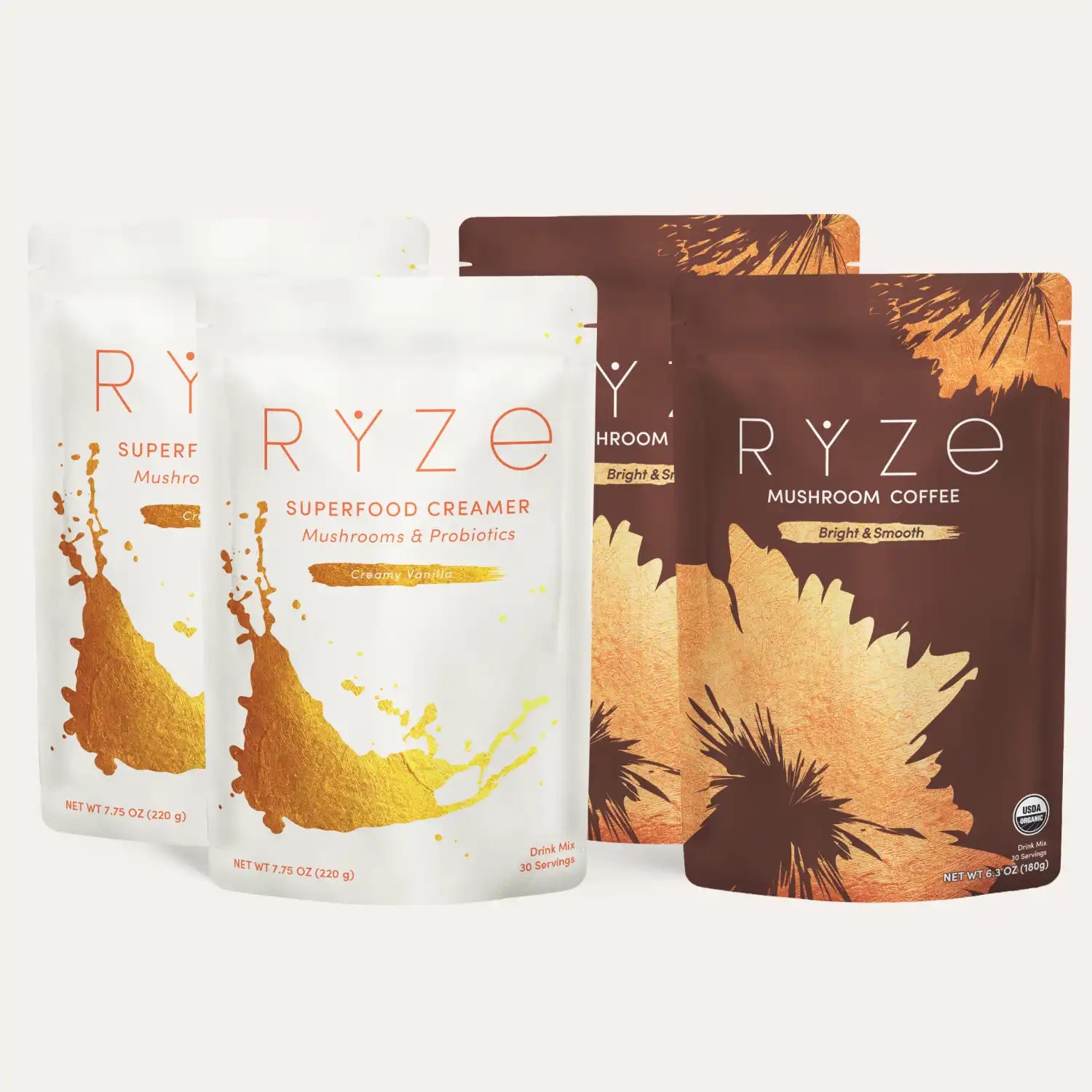 RYZE Lovers Gift Set (2 Coffees + 2 Creamers) P3