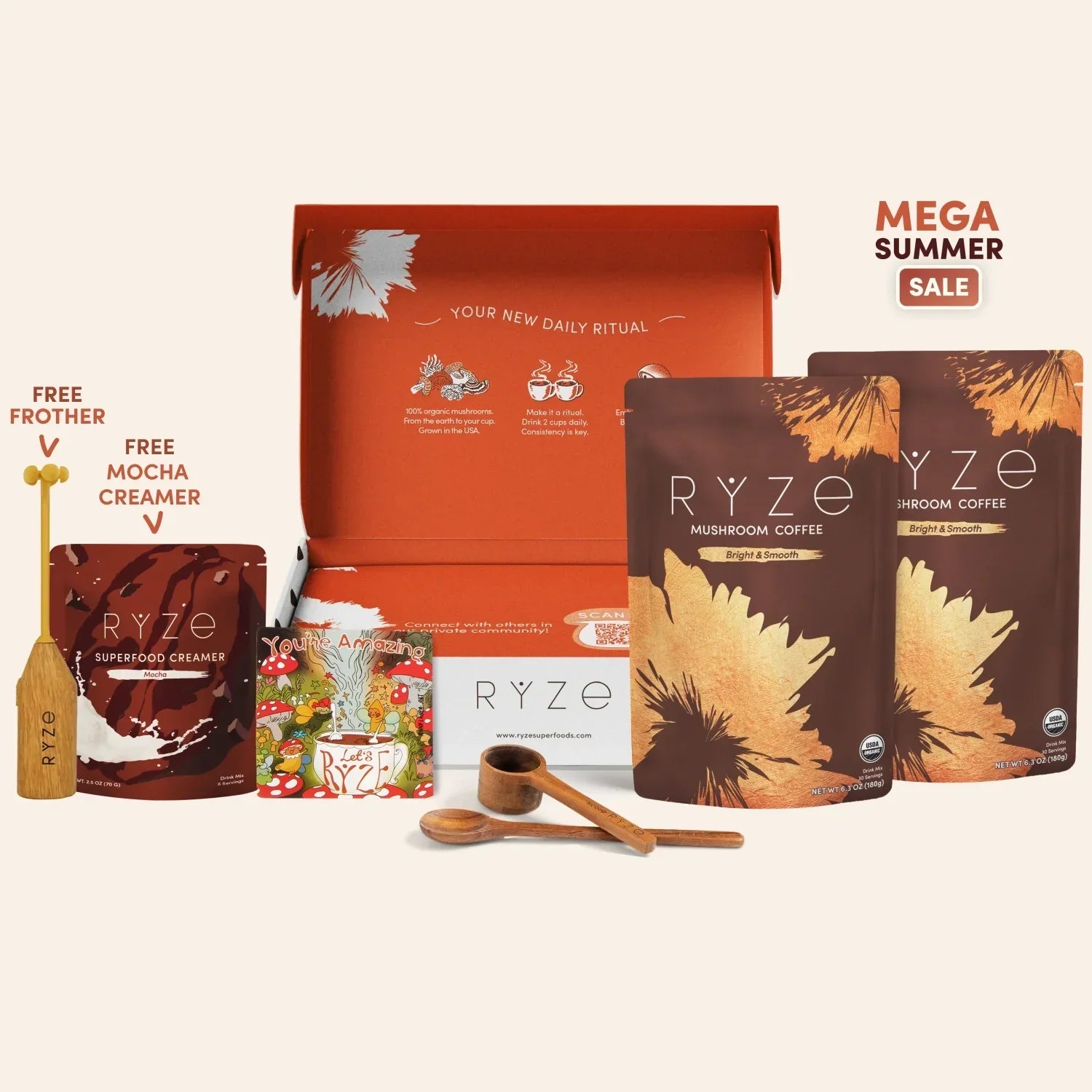 Starter Kit with Free Mocha Creamer A8