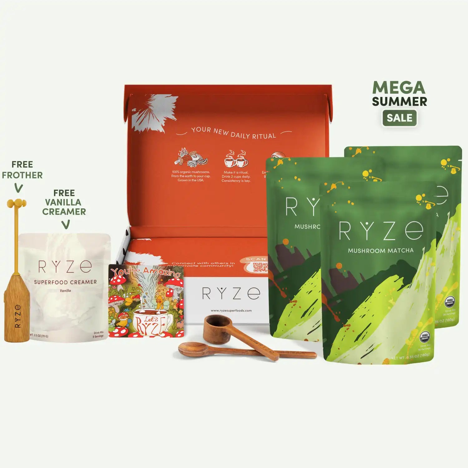 Mushroom Matcha (90 Servings) J6