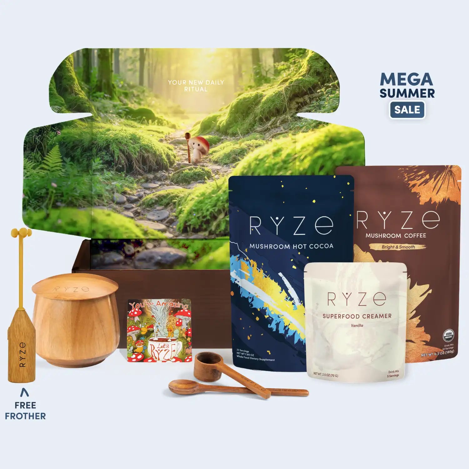 RYZE Ritual Set (Cocoa + Coffee) O5