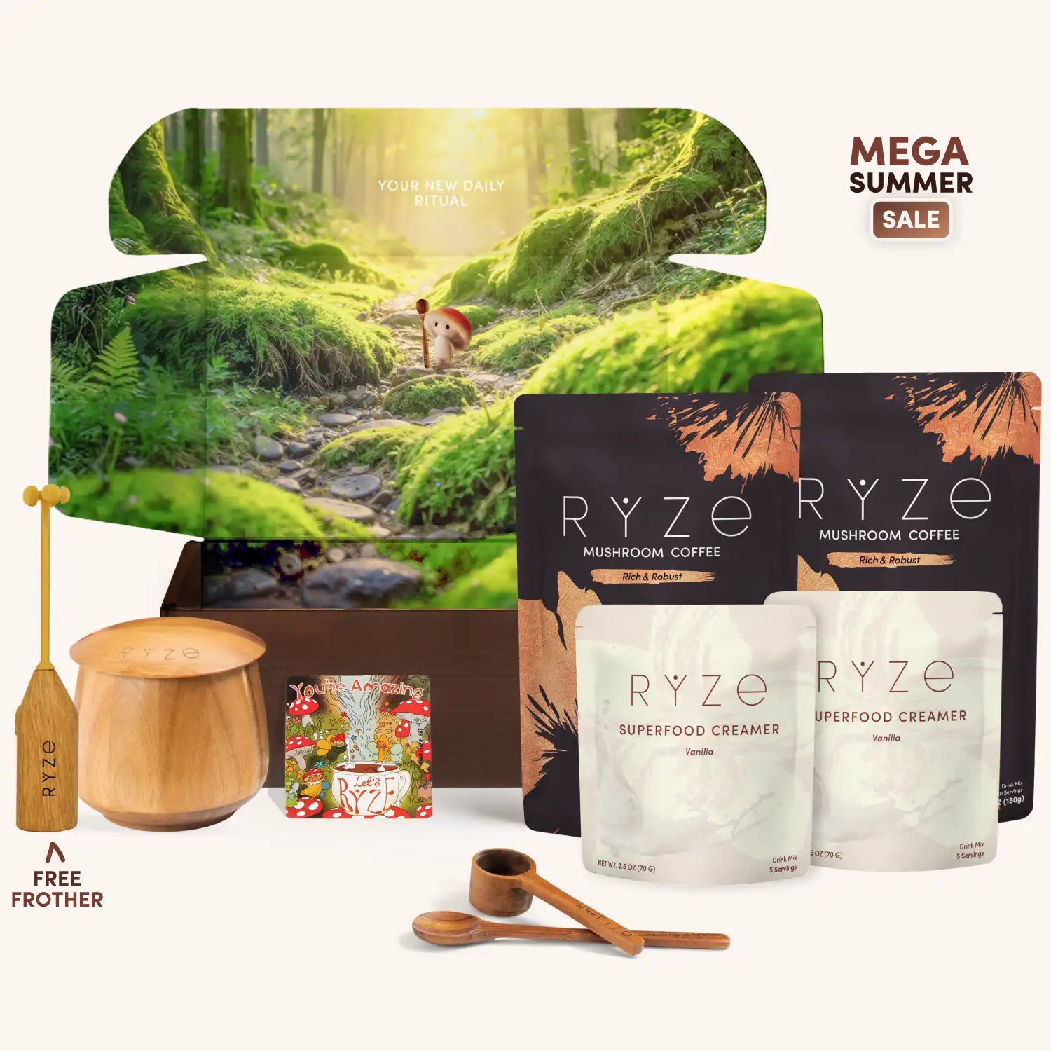 RYZE Ritual Set Dark Roast T3