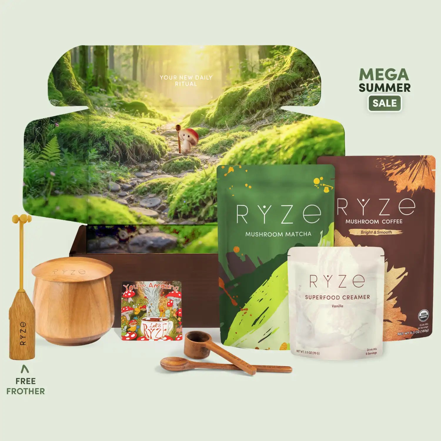 RYZE Ritual Set (Matcha + Coffee) C4