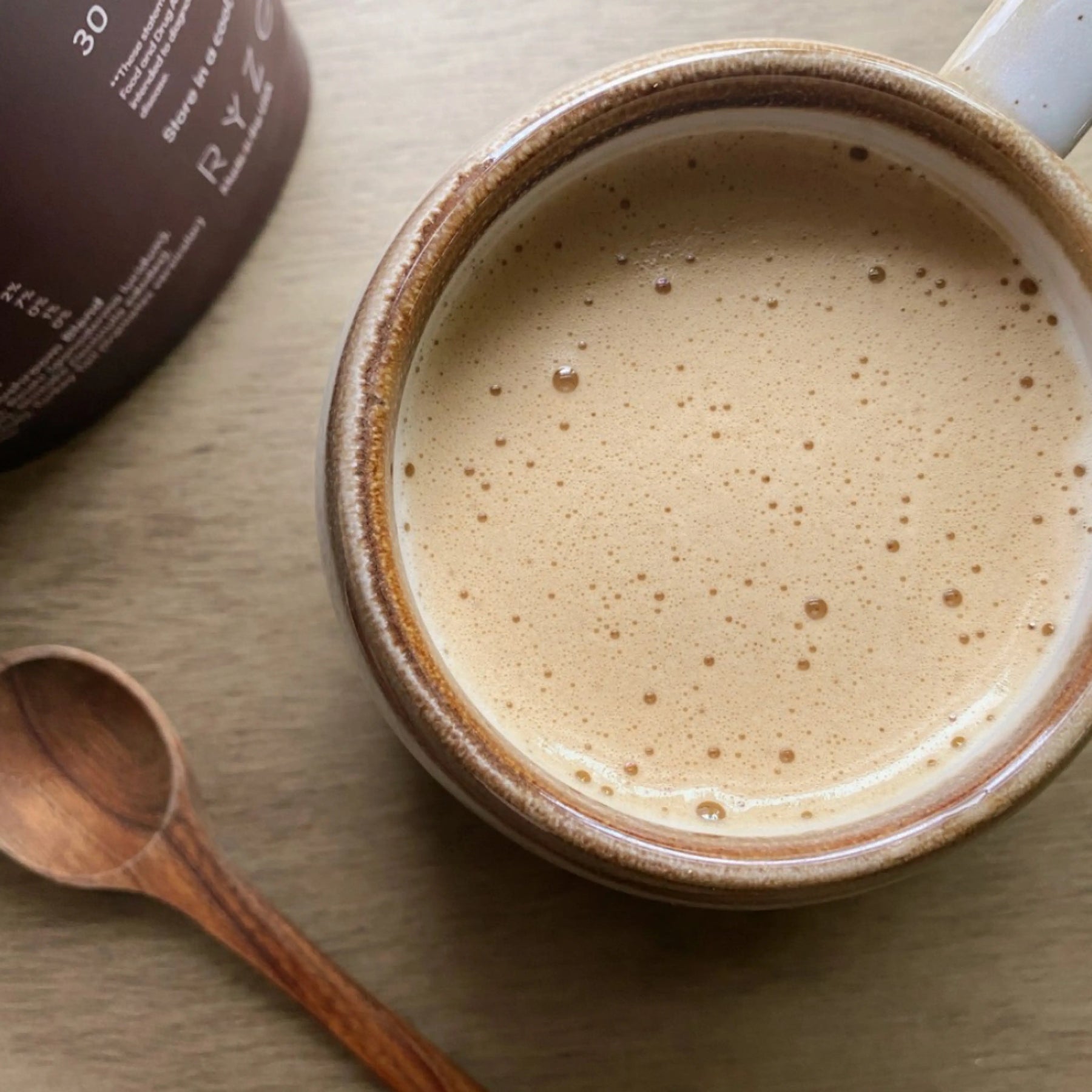 RYZE Mushroom Coffee — Organic Instant Coffee with Cordyceps & Reishi, 30 Servings D2