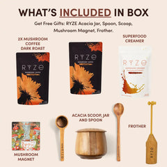 Mushroom Coffee Ritual Set M5