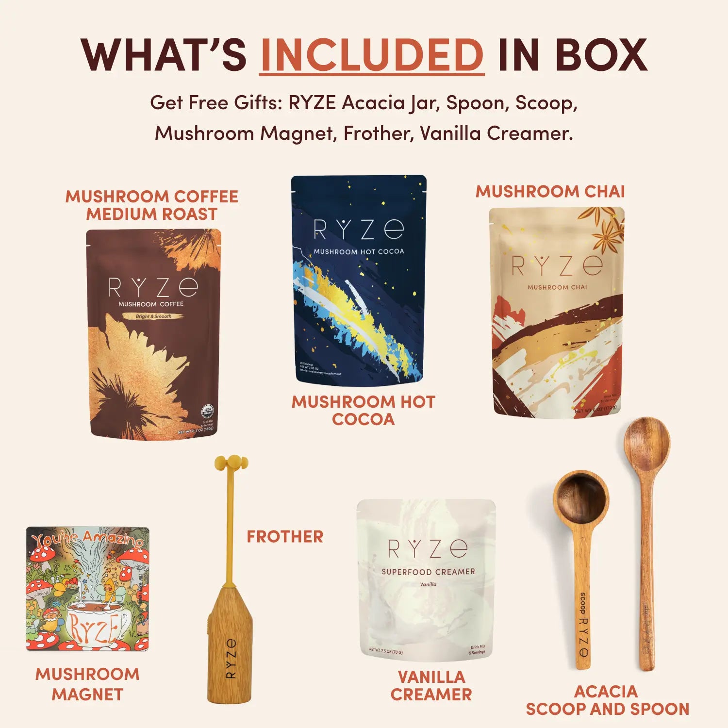 Ultimate Elevate + Unwind Bundle (Chai + Coffee + Cocoa) S1