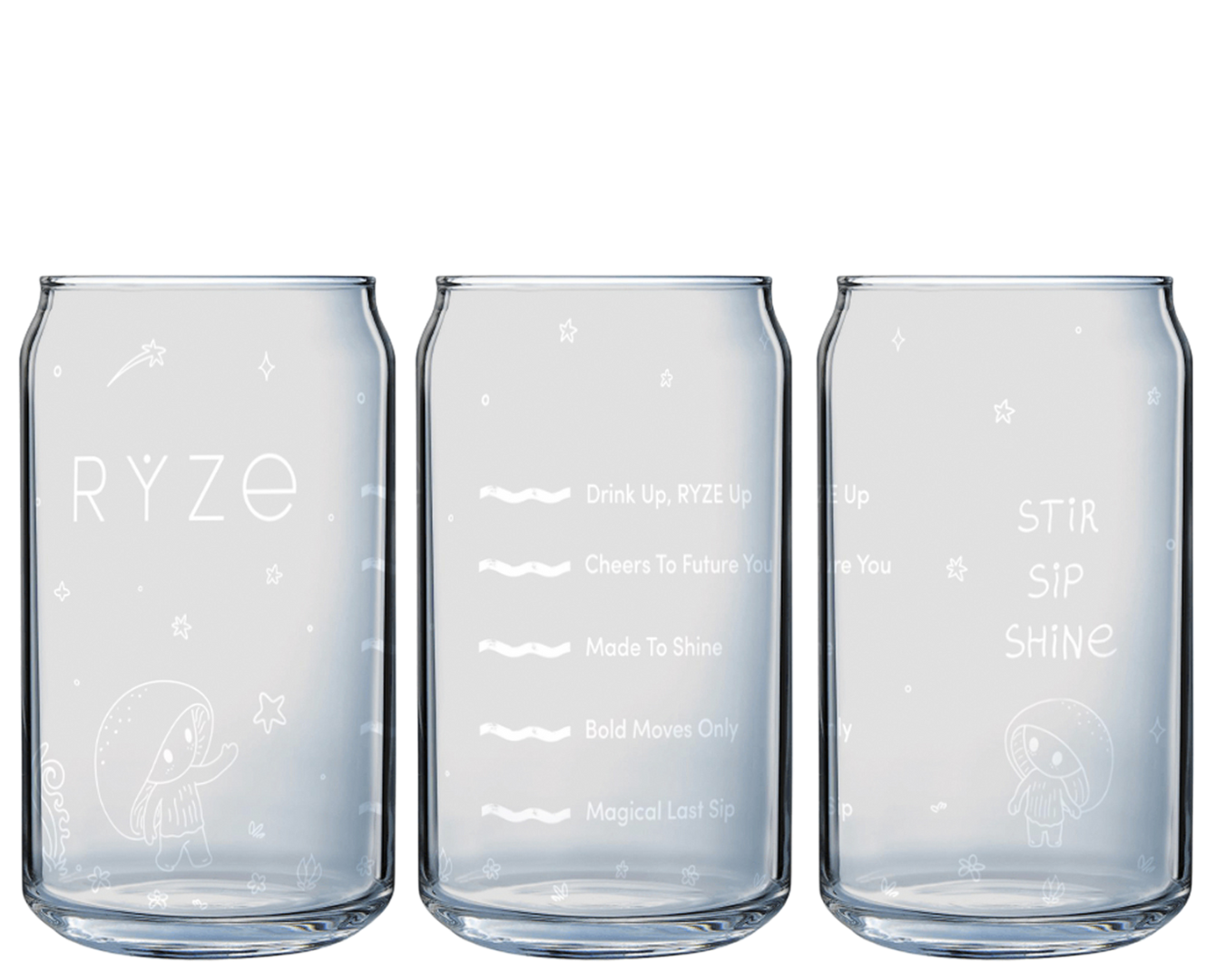 Iced Coffee Glass W4