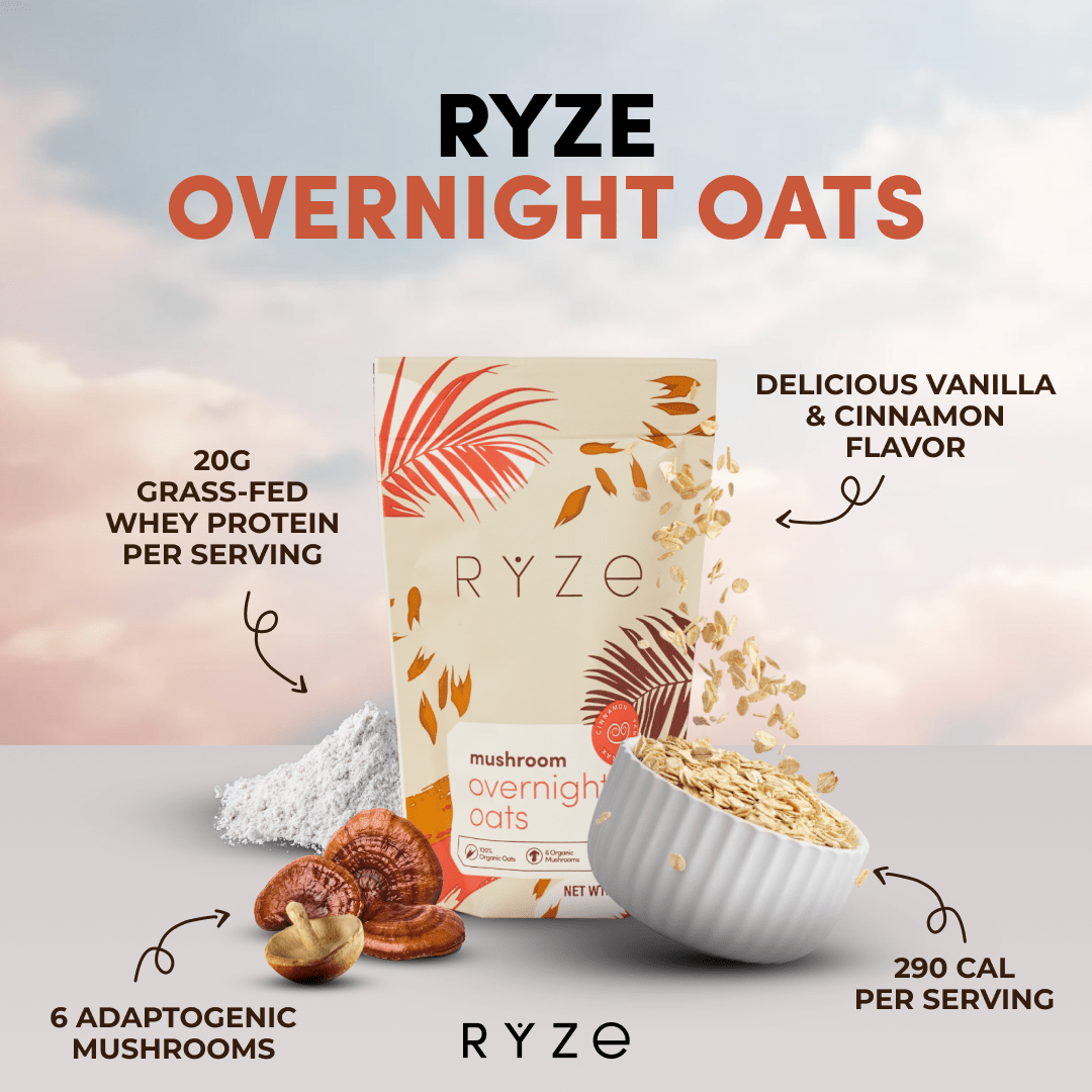 Mushroom Overnight Oats Pack (14 Servings) P6
