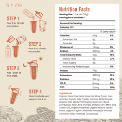 Mushroom Overnight Oats Pack (14 Servings) P6