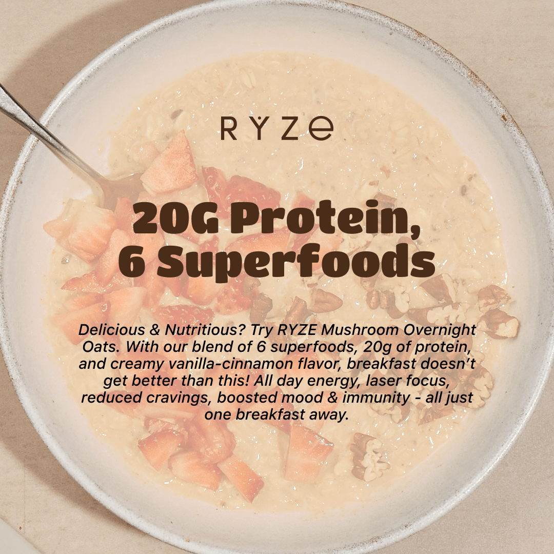 Mushroom Overnight Oats Pack (28 Servings) M7