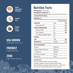 RYZE Hot Cocoa - with 6 Sleep Superfoods to Help Fall Asleep and Stay Asleep A9