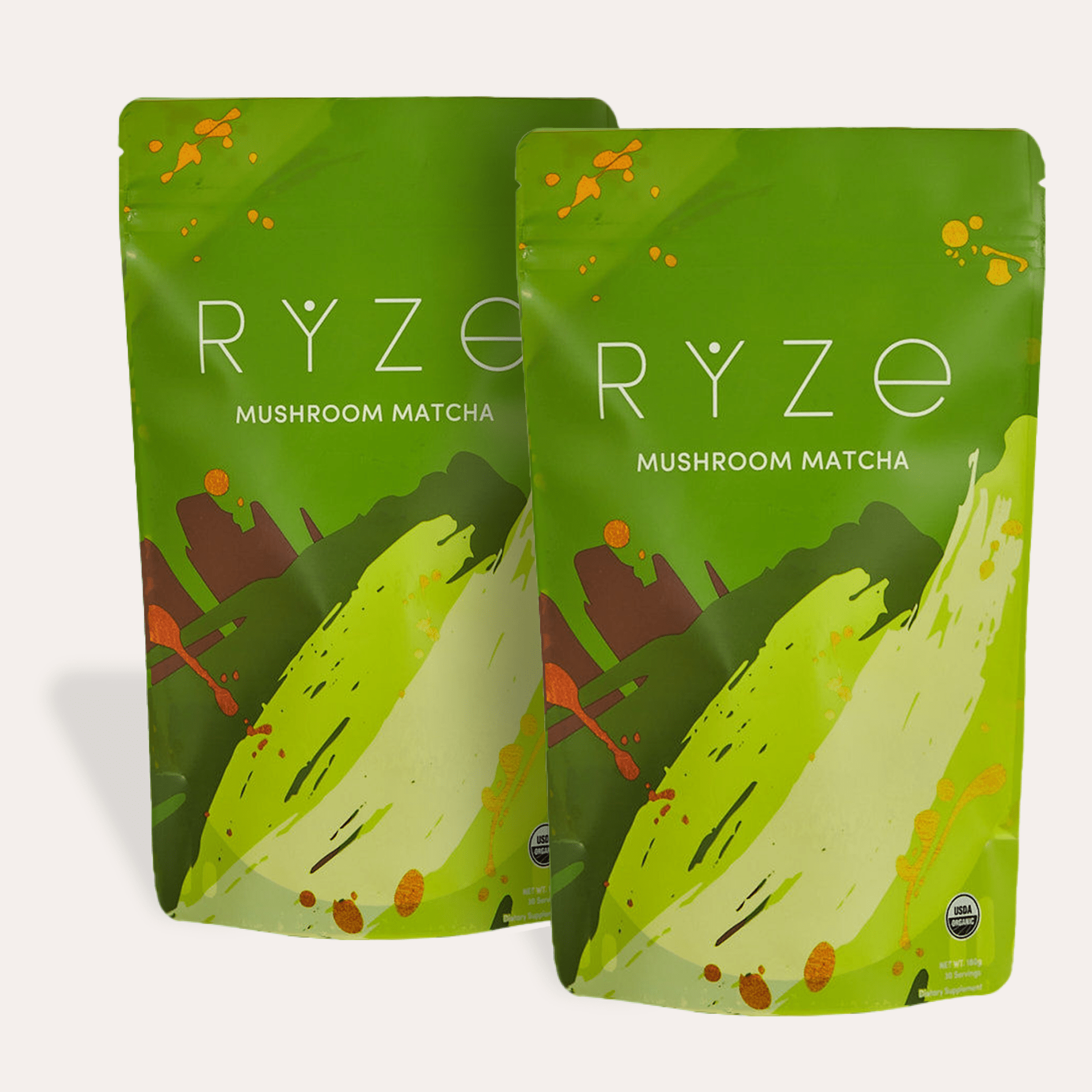 RYZE Organic Mushroom Matcha Starter Kit (60 servings) Z6