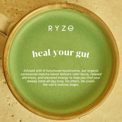 RYZE Organic Mushroom Matcha Starter Kit (60 servings) Z6